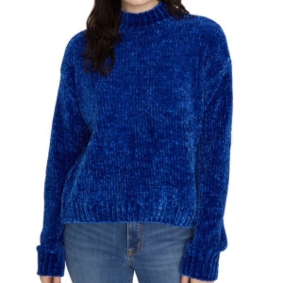 New Sanctuary Chenille Mockneck Sweater 